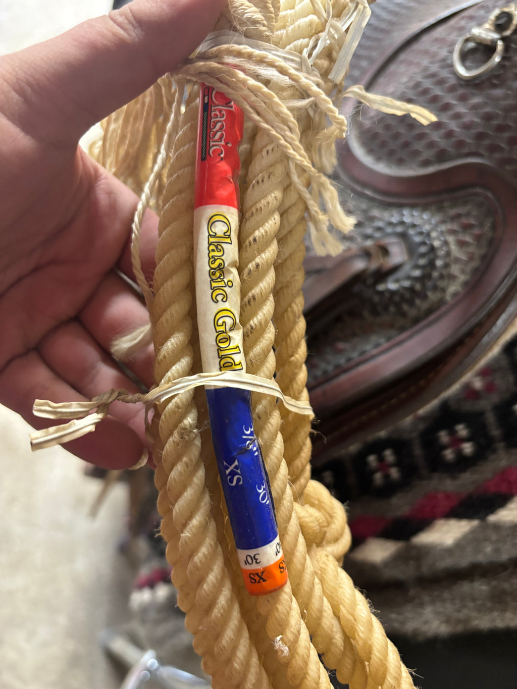 Classic Gold Rope 30” XS